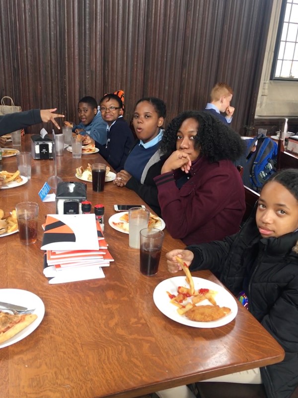 DLEACS students dine at Princeton University